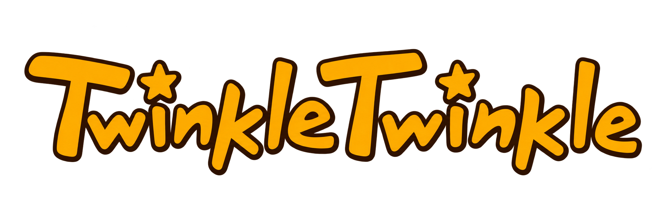 TwinkleTwinkle 星星人字标